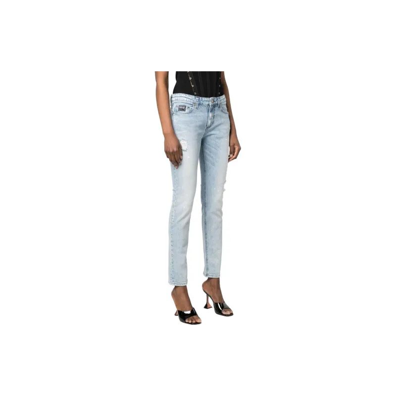 VERSACE JEANS COUTURE Jeans Women's Light Blue-4
