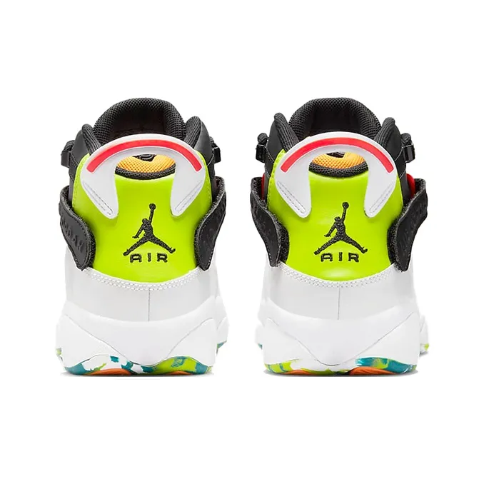 Jordan 6 Rings White Neon Green GS-4