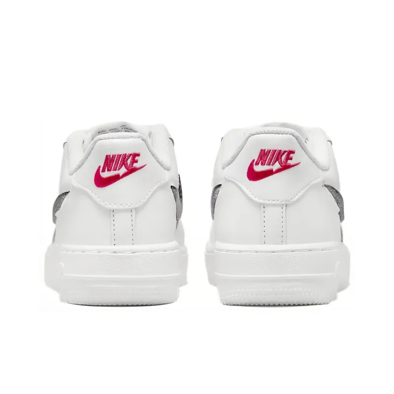 Nike Air Force 1 Low LV8 White Metallic Silver-4