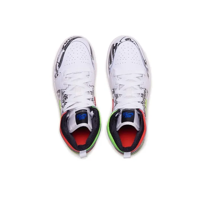 Jordan 1 Mid PS All Over Logos-2