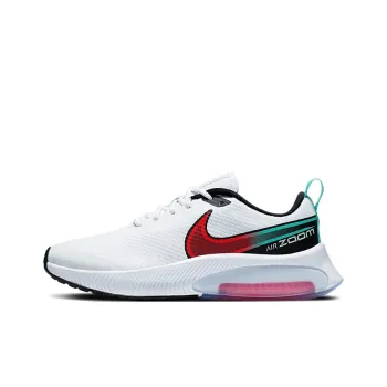 Nike Air Zoom Arcadia Slip Resistant Cushioning And Breathable Low Top Kids' Running Shoes White Red Green Teenagers
