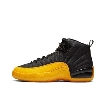 Jordan 12 Retro Black University Gold GS