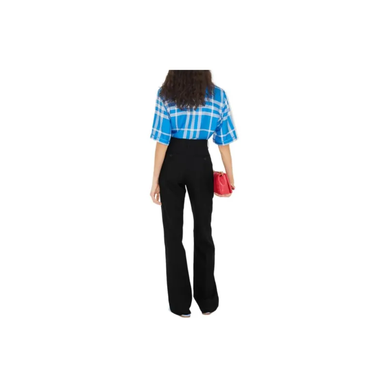 Burberry Shirts Women's Vivid Blue-2