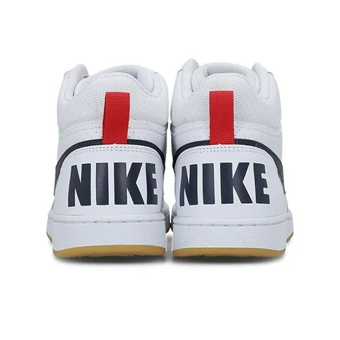 Nike Court Borough Mid White Obsidian GS-3