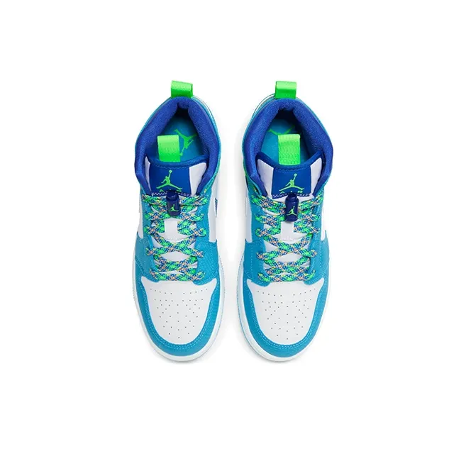 Jordan 1 Mid SE Sprite Blue GS-3