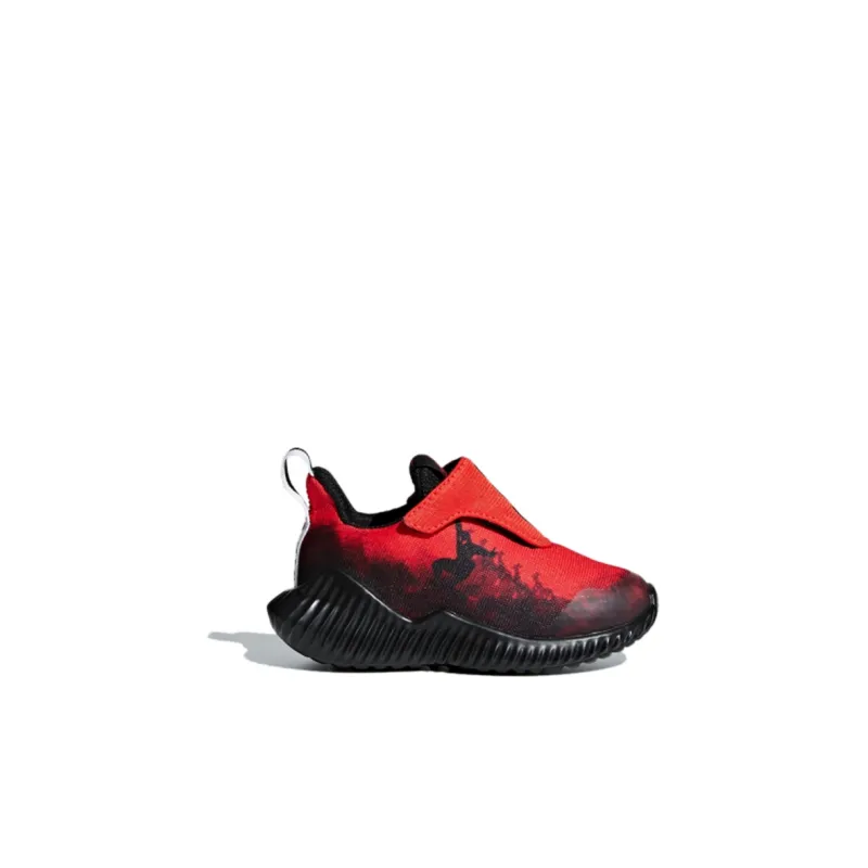 Adidas Breathable Low Top Toddler Shoes Red Black Infant And Toddler-1