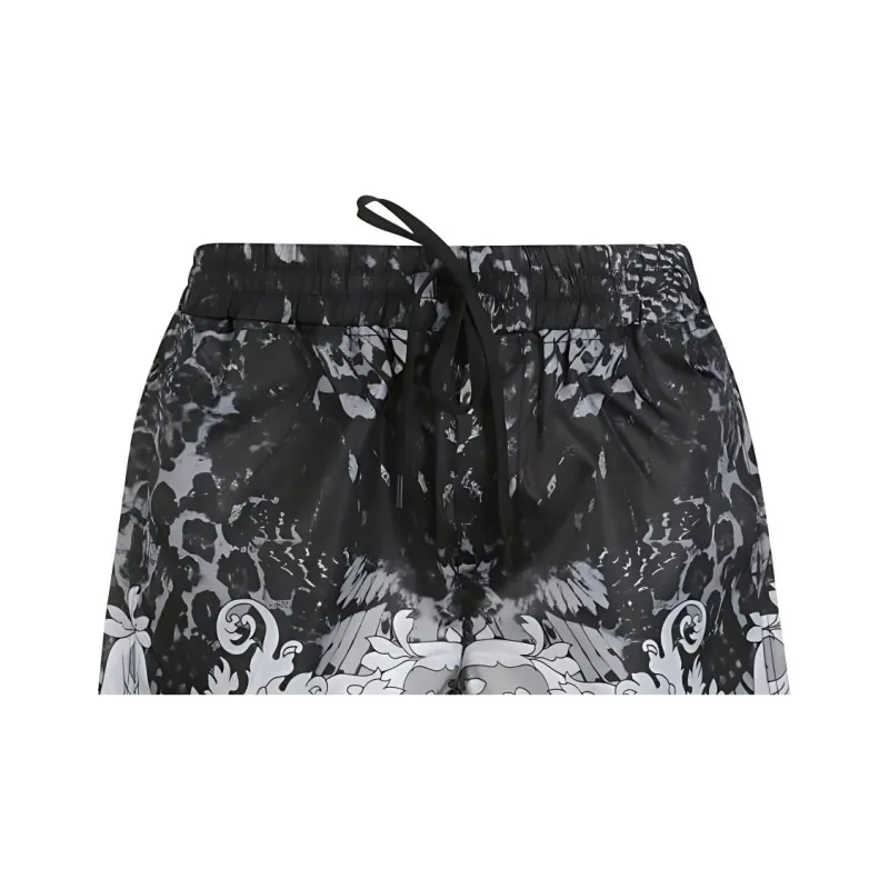 VERSACE JEANS COUTURE Baroque Print Drawstring Shorts-5