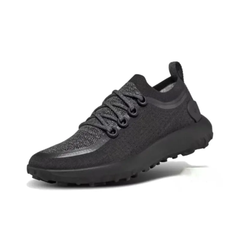 Allbirds Trail Runner SWT Breathable Low-Top Casual Shoes Women's Natural Black-2