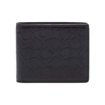 GUESS Artificial Leather Wallet Men's Black