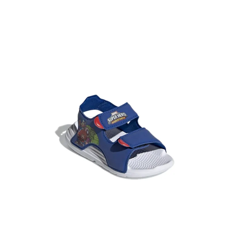 Adidas Swim Sandals Abrasion-Resistant Low-Top Toddler Shoes Blue Infant And Toddler-2