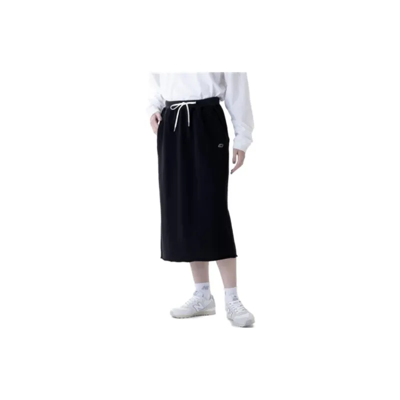 New Balance NB 900 FW23 Casual Long Skirt Women's Black-2