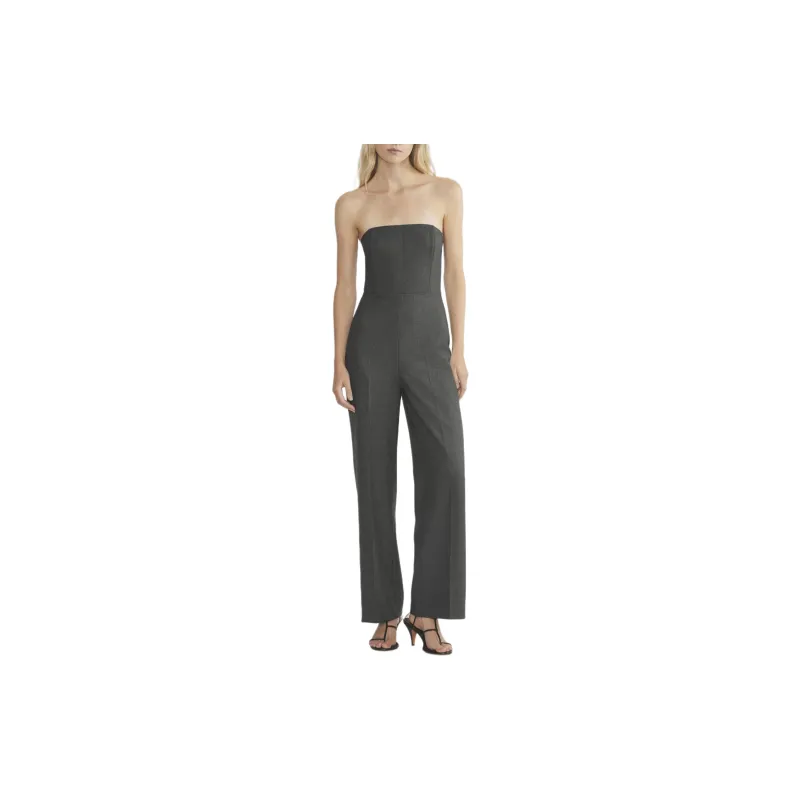 ARITZIA Wilfred Endless Jumpsuit Jumpsuit Women's Heather Charcoal/Stone Phoebe Zhennan Charcoal-2
