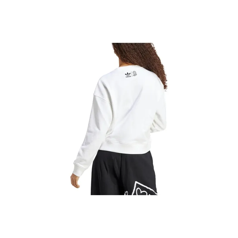 Adidas Originals Sweatshirts Women's White-2