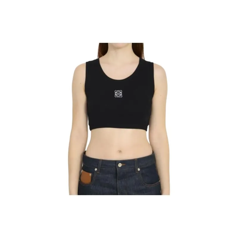 LOEWE Tank Tops Women's Black-3