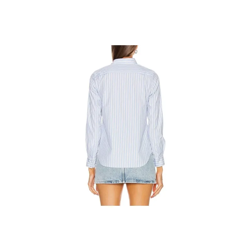 CDG Play Shirts Women's Light Blue-3