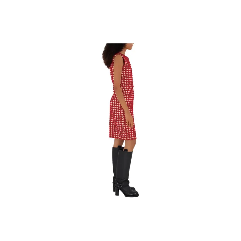 Burberry SS24 Sleeveless Dress Women's Red-4