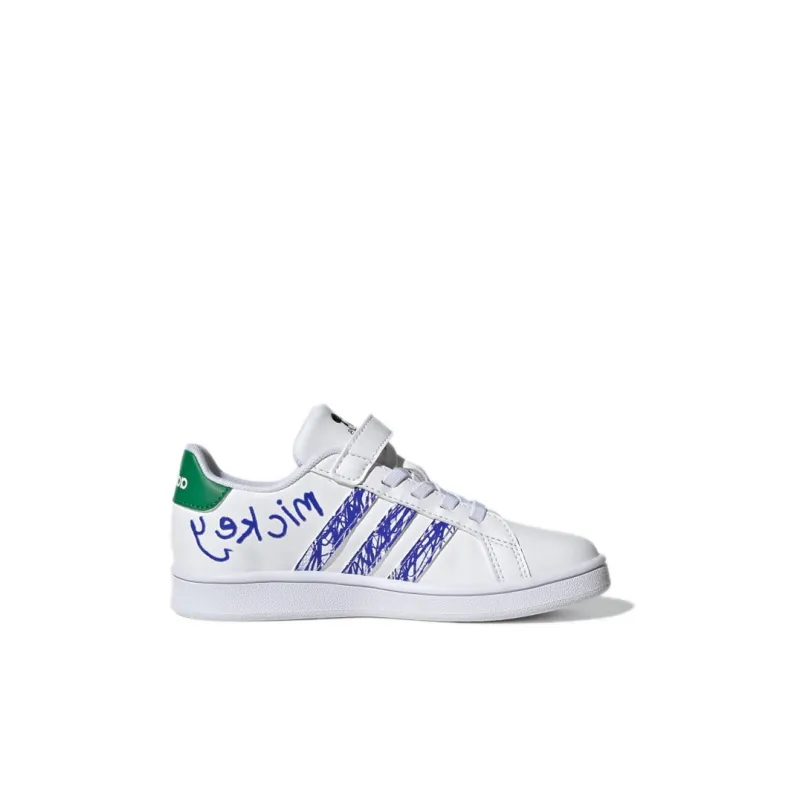 Adidas Disney X Grand Court J 'Mickey And Minnie Mouse'-1