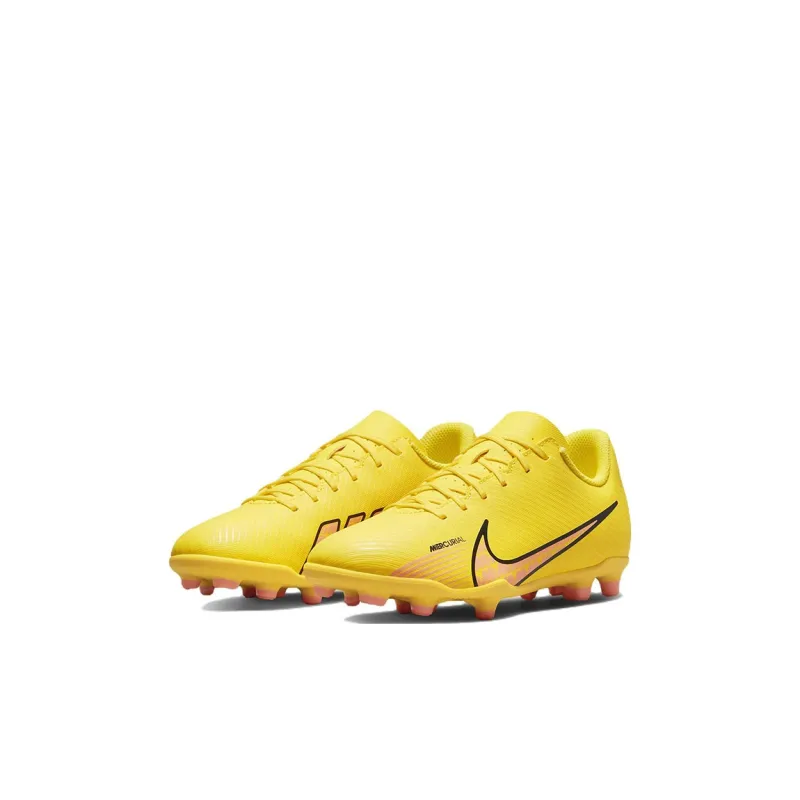 Nike Mercurial Vapor 15 Jr. Mercurial Vapor 15 Low Top Kids' Soccer Shoes Yellow Pink Kids'-2
