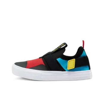 Converse All Star Series Slip Resistant Low Top Kids Canvas Shoes Black Blue Red Teenagers