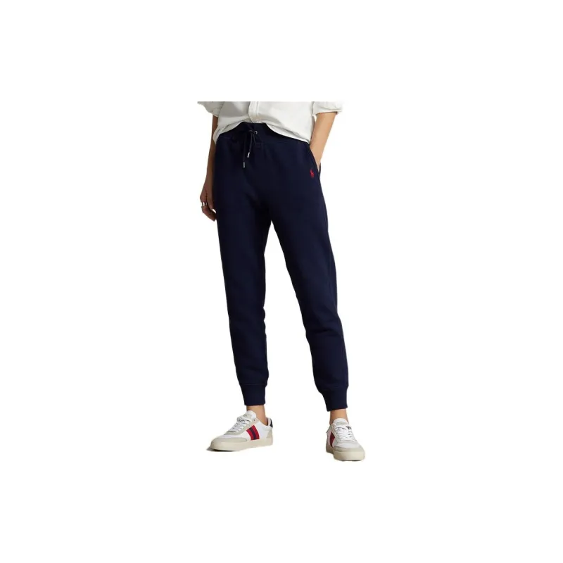 Polo Ralph Lauren FW22 Knitted Sports Pants Women's Marine Blue-2