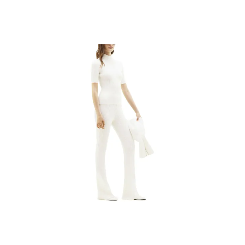 COURREGES Reediton Ribbed Flared Trousers-3
