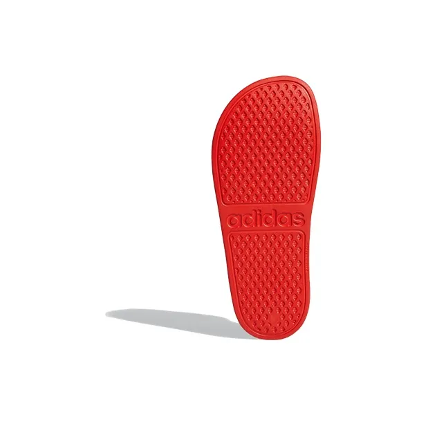 Adidas Adilette Anti Slip Wear Resistant Kids' Slippers Red White Kids'-5