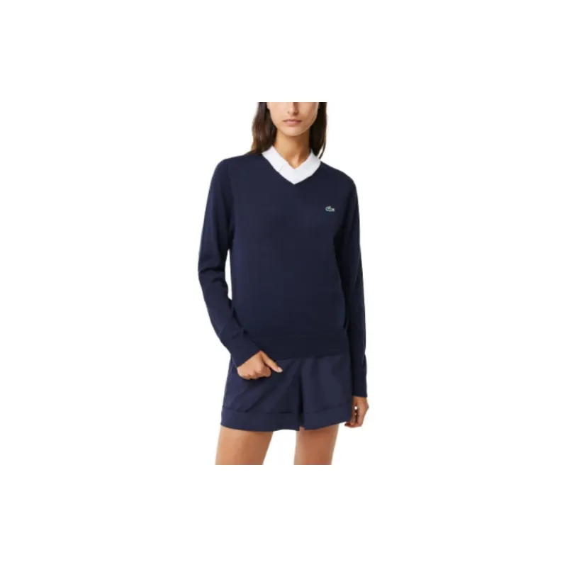 LACOSTE Sweaters Women's Blue-3