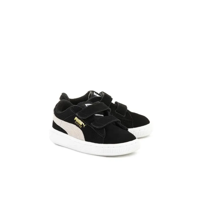 PUMA 2 Low Top Toddler Shoes Black White Infant And Toddler-2