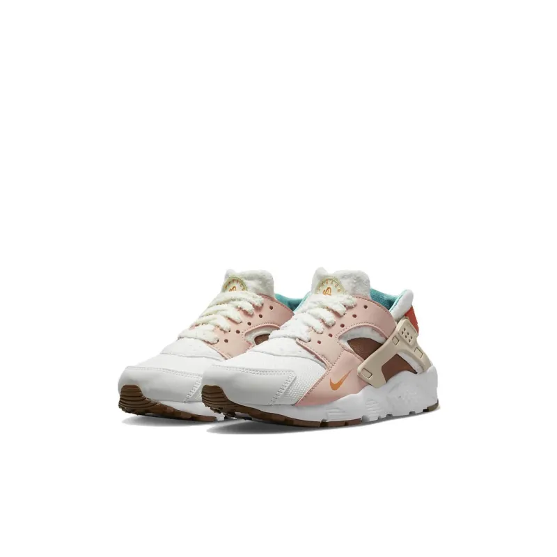 Nike Huarache Run GS 'Sail Safety Orange'-2