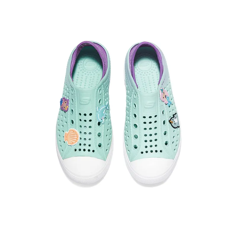 Skechers Slip Resistant Children's Sandals Turquoise Teenagers-3