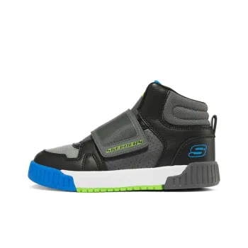 Skechers Adapters High Top Kids' Skateboarding Shoes Blue Black Teenagers