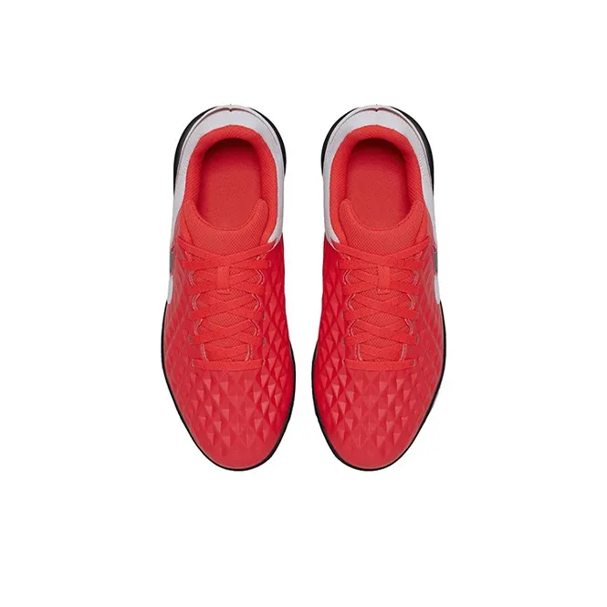 Nike Tiempo Legend 8 Club Ic Jr Low Top Kids' Soccer Shoes White Black Red Kids'-3