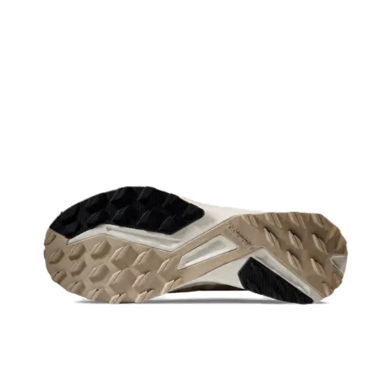 MAMMUT Saentis TR Anti Slip Wear Resistant Low Top Running Shoes Women's Beige Green-4