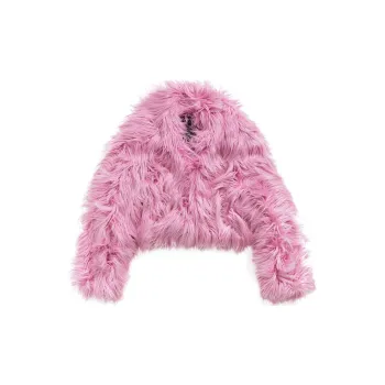 Bimba Y Lola Oversize Faux Fur Jacket