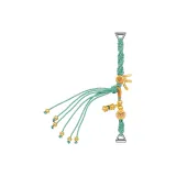 Lake Blue-Chinese Style Woven Rope Bracelet Strap