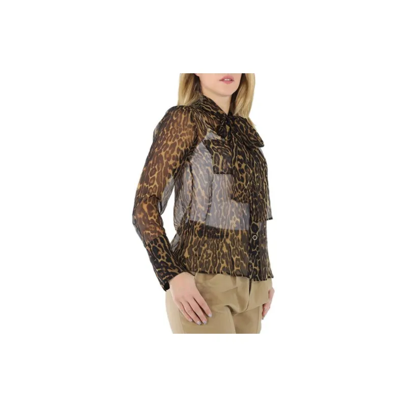 Burberry Shirts Women's Deep Mustard Yellow-3