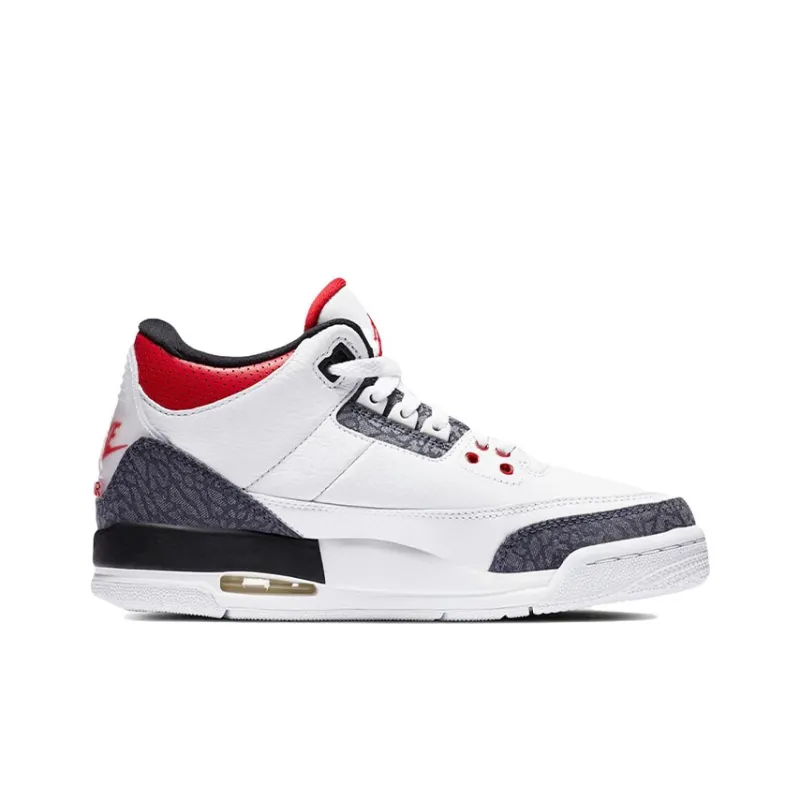 Jordan 3 Retro SE Fire Red Denim GS-1