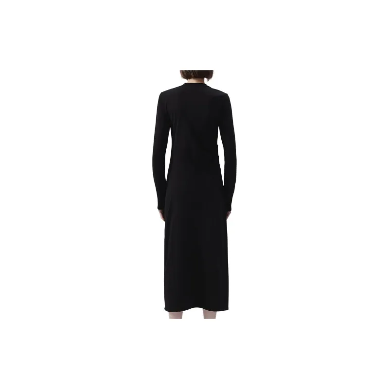 DKNY Long Sleeved Dress Women's Black-2