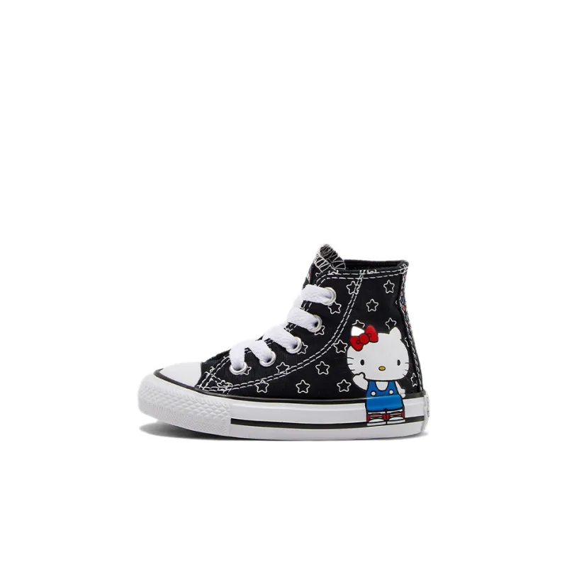 Converse Hello Kitty X Chuck Taylor All Star Hi TD 'Black Blue'-0