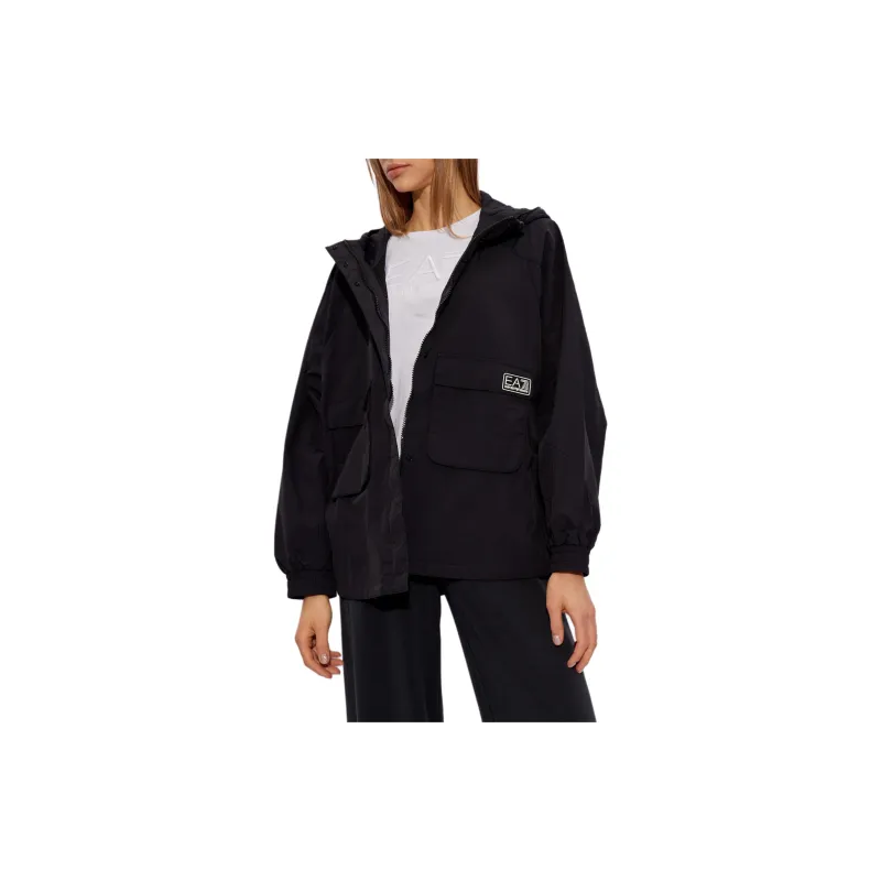 EMPORIO ARMANI EA7 Jackets & Coats Women's Black-2