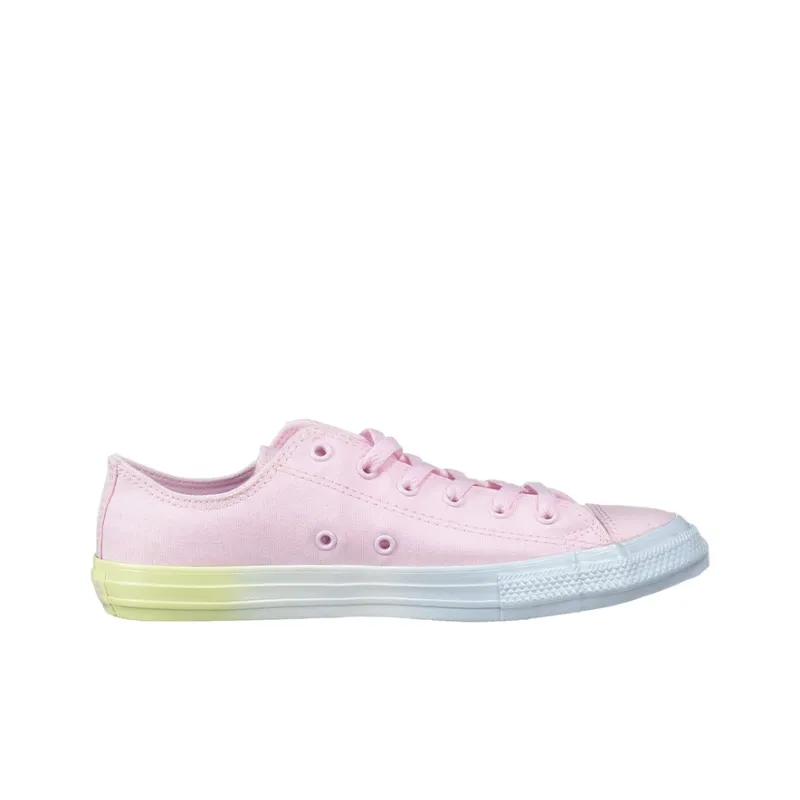 Converse Chuck Taylor All Star Anti Slip Wear Resistant Low Top Kids Canvas Shoes Pink Teenagers-1