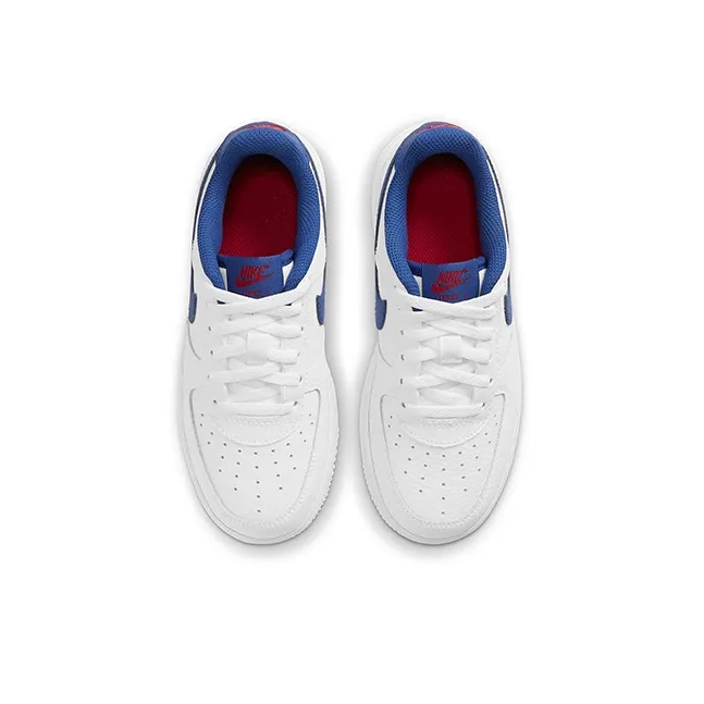 Nike Air Force 1 Low White Deep Royal Blue University Red PS-3