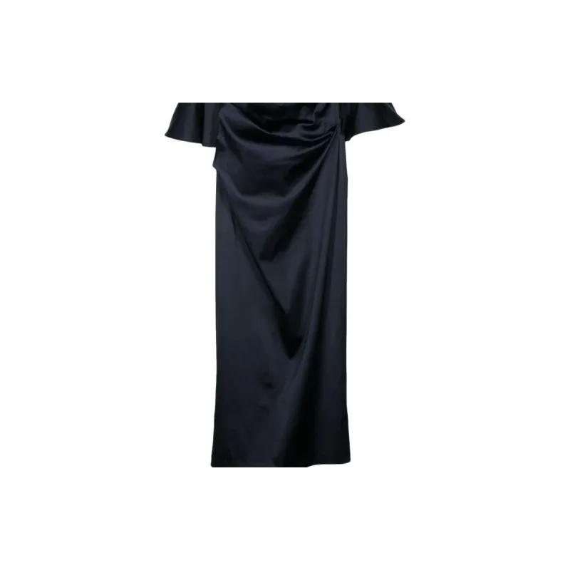 Talbot Runhof Gathered Duchess satin Gown-2