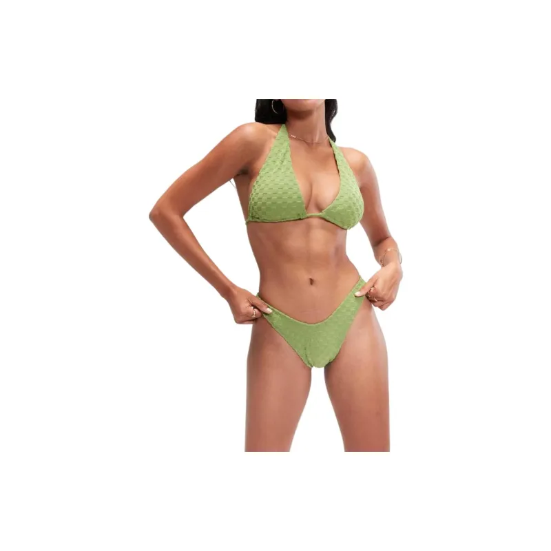 Speedo FLU3NTE Terry Scoope Bikini Bottom Bikini Women's Green-2