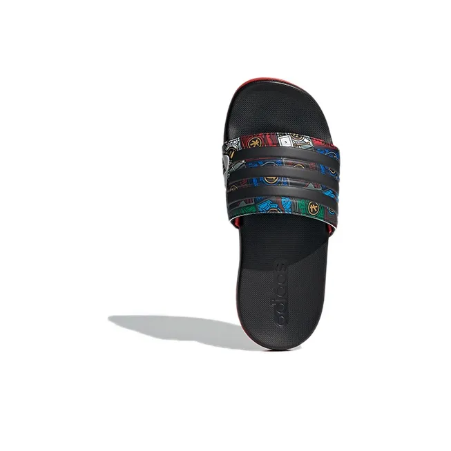 LEGO x Adidas Adilette Series Kids' Slippers Black Red Kids'-4