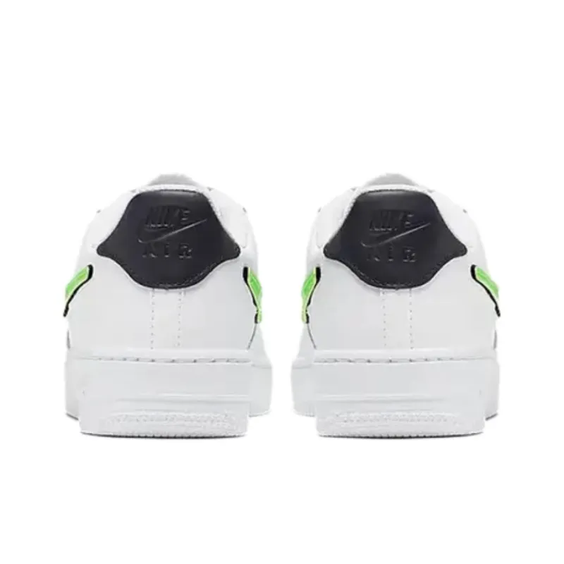 Nike Air Force 1 Low Removable Swoosh White Green Strike GS-7