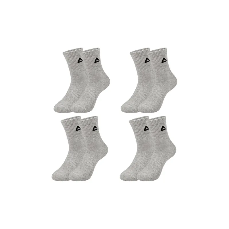 PEAK Mid-Calf Socks Unisex 4 Pack-4