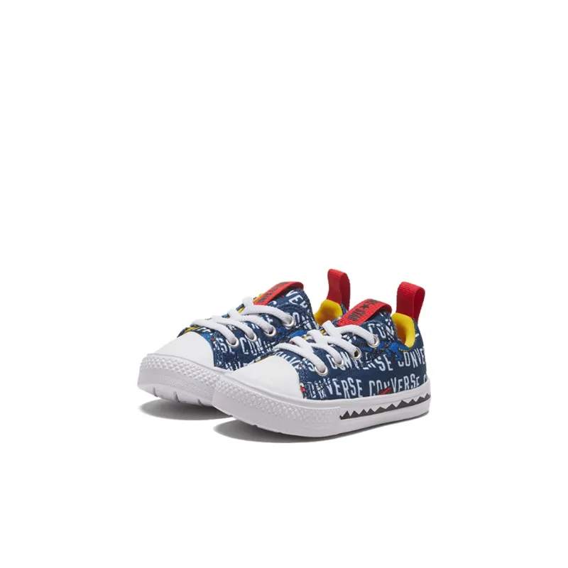 Converse Chuck Taylor All Star Superplay Low Top Toddler Shoes White Blue Letter Infant And Toddler-2