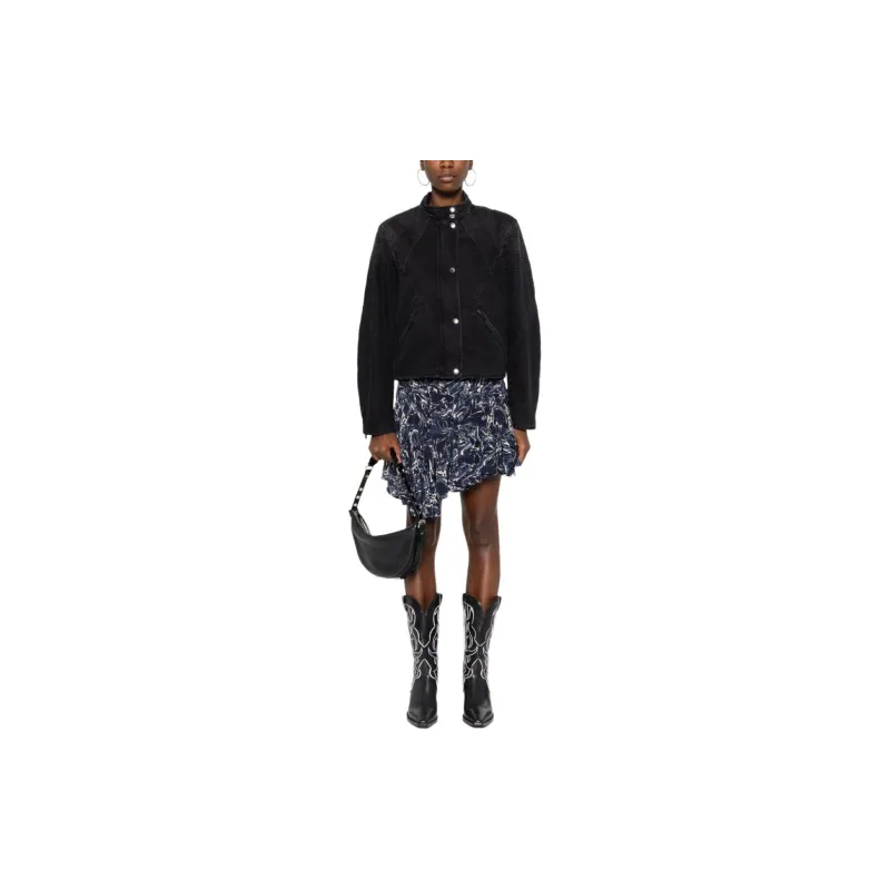 ISABEL MARANT Denim Jacket Women's Black-1