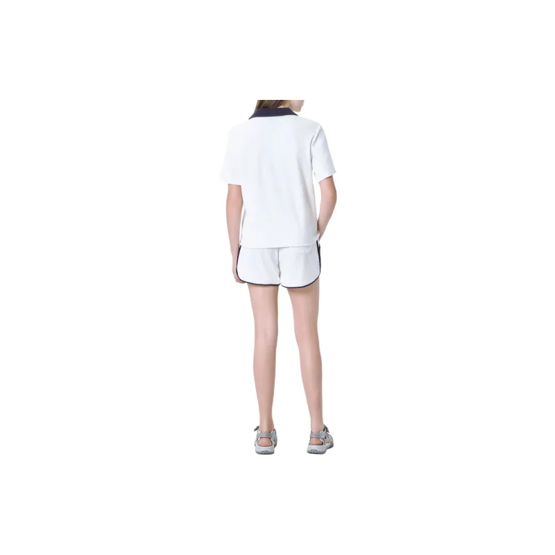 FILA Regular T Shirt Women's Gray White-3
